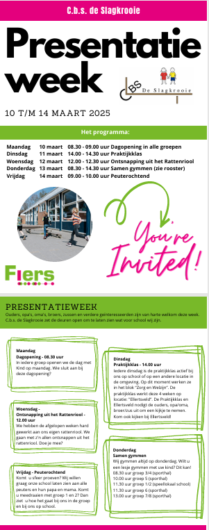 Fiers Presentatie week 2025